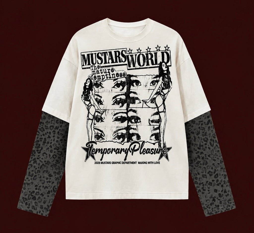TEMPORARY PLEASURE LONG SLEEVE | MUSTARS