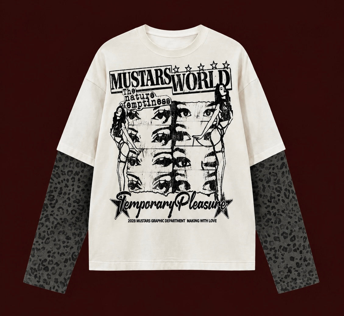 TEMPORARY PLEASURE LONG SLEEVE | MUSTARS