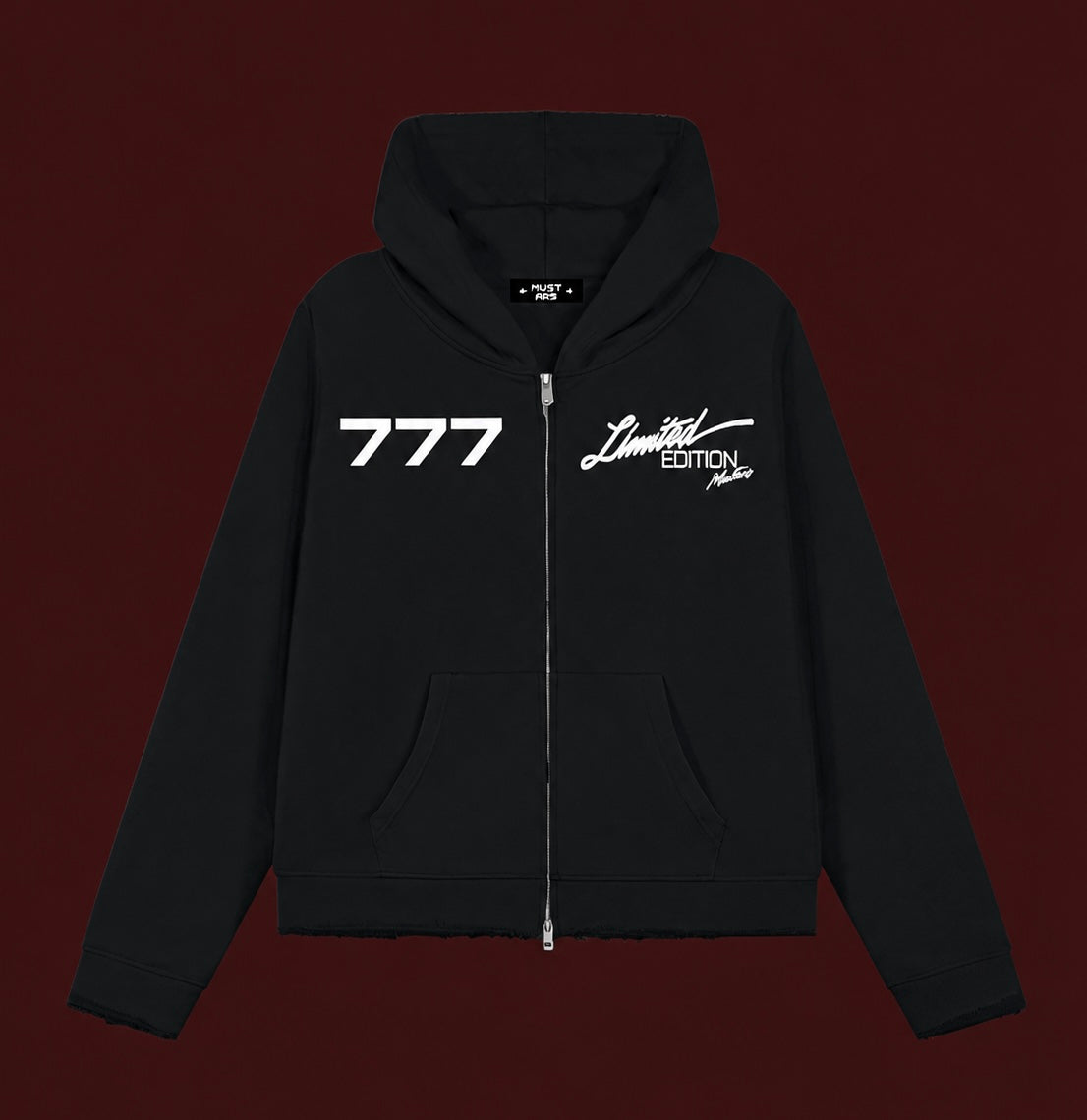 PRINCESS BLACK HOODIE | MUSTARS