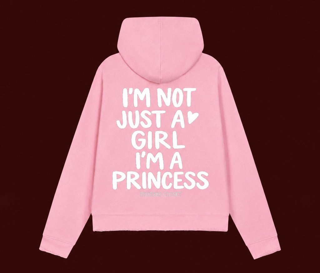 PRINCESS PINK HOODIE | MUSTARS