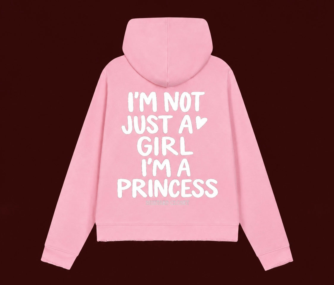 PRINCESS PINK HOODIE | MUSTARS