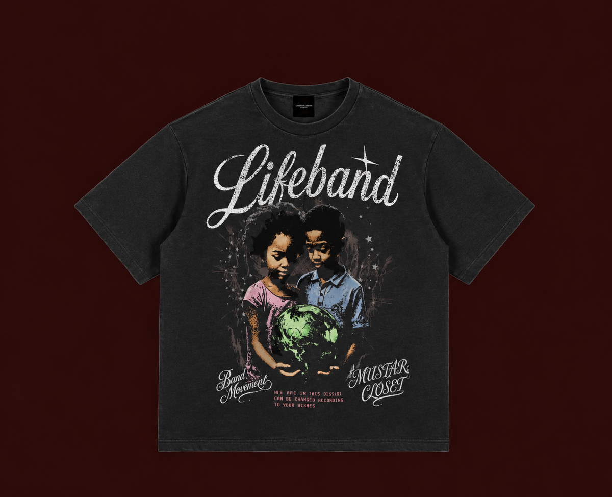 Lifeband Oversized Shirt — MUSTARS